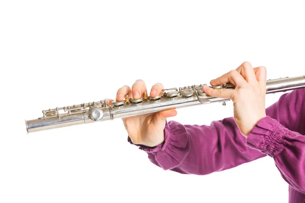 Příčná flétna — Stock fotografie