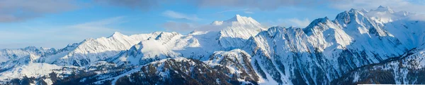 Lyžařské středisko v Rakousku — Stock fotografie