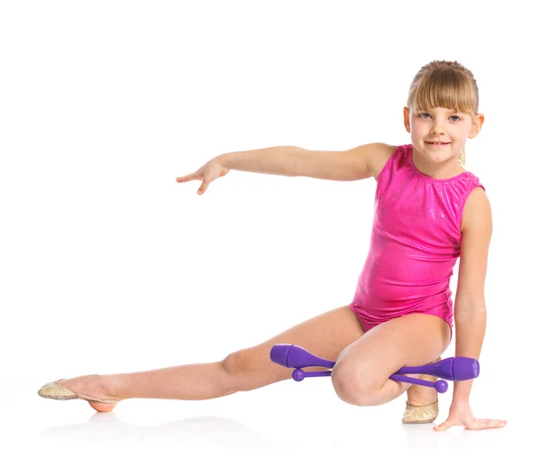 Little gymnast — Stock Photo © mac_sim #11477675