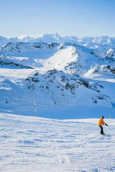 在奥地利的滑雪度假村 — 图库照片