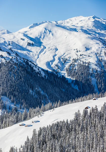 オーストリアのスキー リゾート — ストック写真