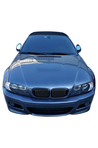 BMW carro esporte azul — Fotografia de Stock