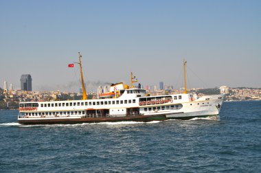 Ferry Istanbul clipart