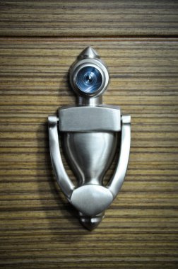 Door Knocker With Peep Hole clipart