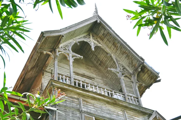 Old wooden villas — Stock Photo, Image