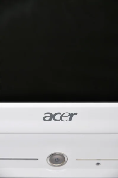 Включение питания Acer — стоковое фото