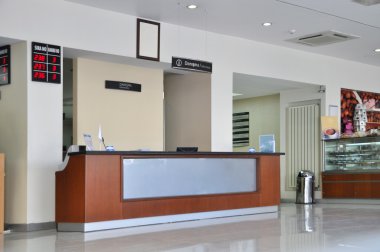 Reception and lobby