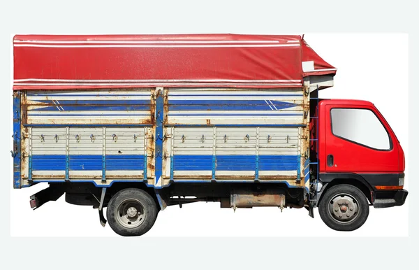 Lading vrachtwagen — Stockfoto