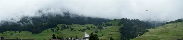 Mist in de bergen — Stockfoto