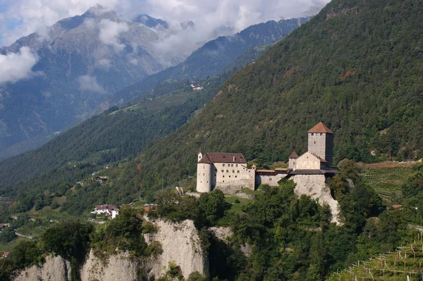 Kastély-Tirol Dél-Tirol, Olaszország — Stock Fotó