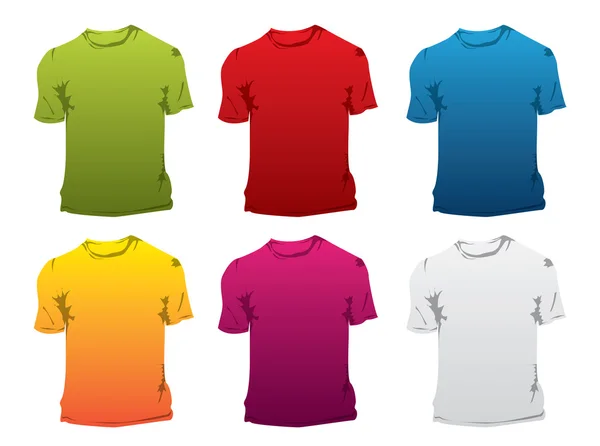 Modello vettoriale T-shirt — Vettoriale Stock