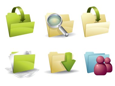 Folder icon clipart