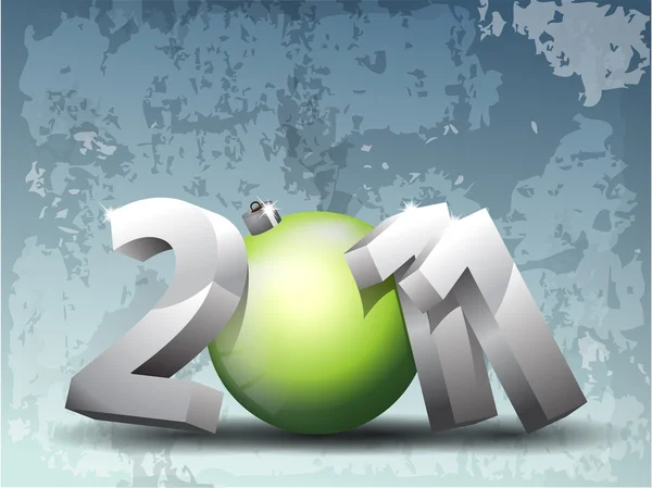 Fond coloré de célébration du Nouvel An avec paillettes — Image vectorielle