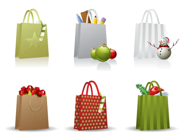 christmas shopping clipart