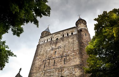 Roman catholic Basilica of Our Lady in Maastricht clipart