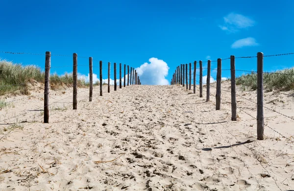 砂是天堂之路 — 图库照片