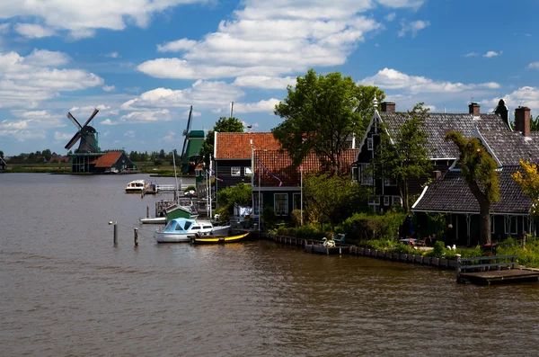 Small Dutch town — Stock Photo, Image