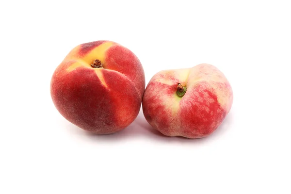 Ein wilder und ein kultivierter Pfirsich — Stockfoto