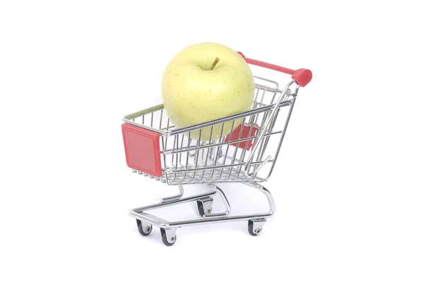 Appels in de supermarkt — Stockfoto