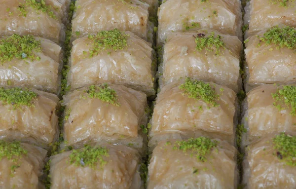Баклава, турецкий десерт — стоковое фото