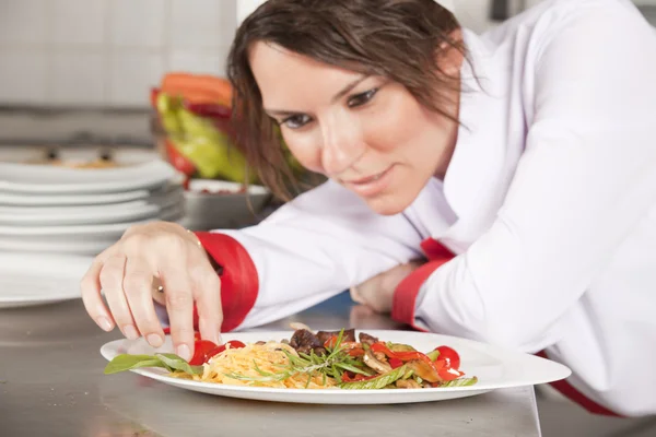 Female chef — Stock Photo, Image