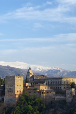 alhambra gün batımı