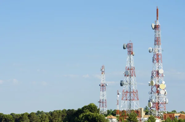 Stock image Telecommunications towers