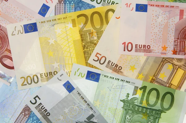 stock image Euro banknotes