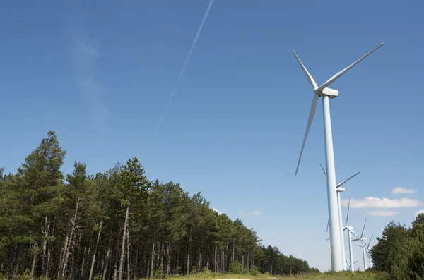 stock image Wind turibines