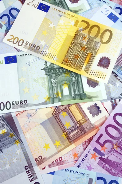 Euro banknoes — Stock Photo, Image