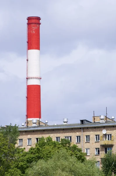 Lonely chimney — Stock Photo, Image