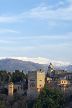 alhambra gün batımı