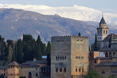 alhambra gün batımı