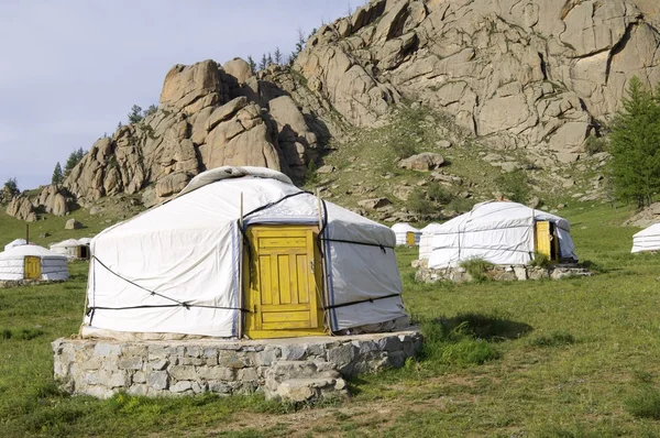 Геры Монголии — стоковое фото