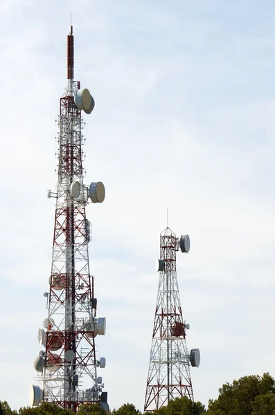 stock image Telecommunications towers