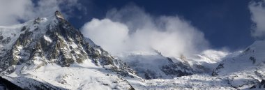 Alps panoramic clipart