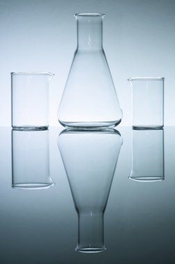 Glass laboratory clipart