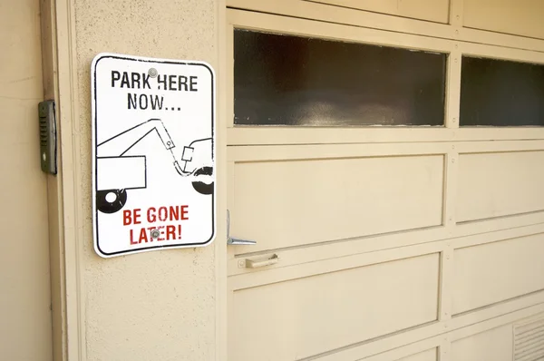 No hay aparcamiento — Foto de Stock