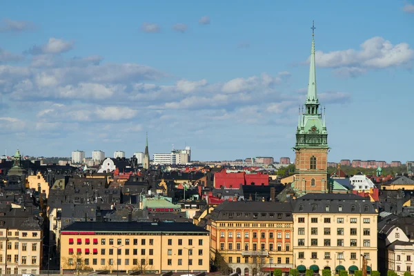 斯德哥尔摩的城市景观 — 图库照片