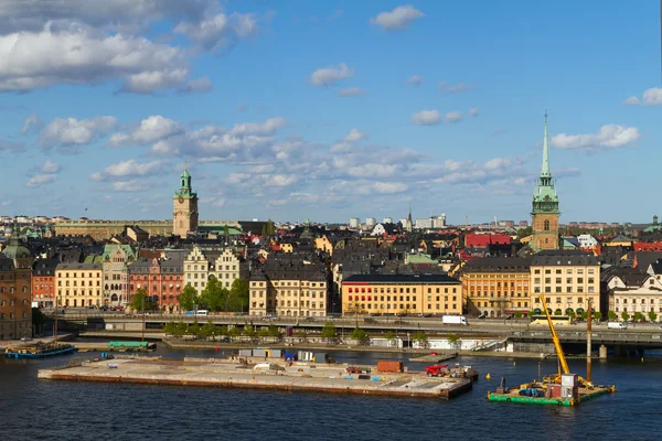 Daerah pusat kota Stockholm — Stok Foto
