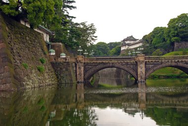 Imperial Palace in Tokyo clipart