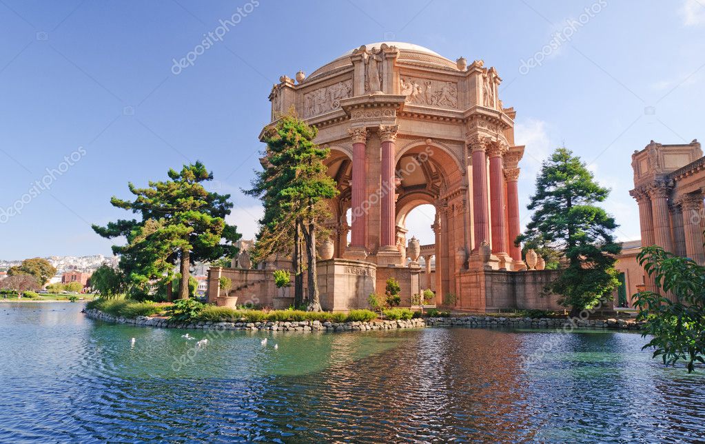 Palace Of Fine Arts In San Francisco — Stock Photo © Wildnerdpix #11685344