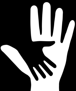 The Hands. clipart