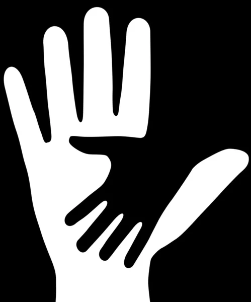 Les mains . — Image vectorielle