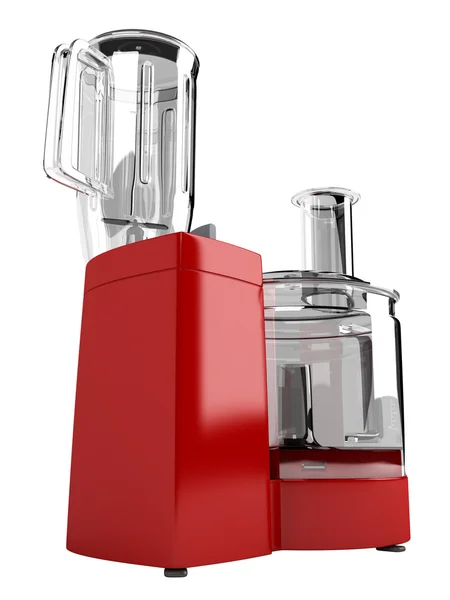 Red food processor — Stock Photo, Image