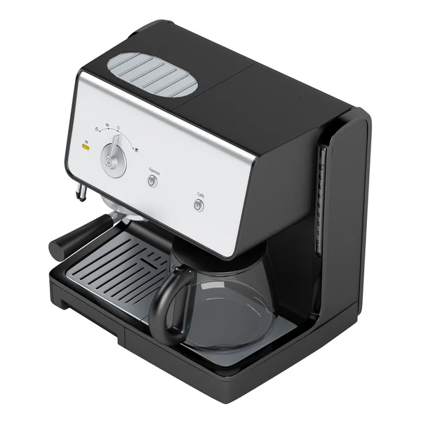 stock image Black coffee machine