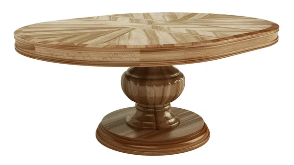 Античный деревянный стол — стоковое фото