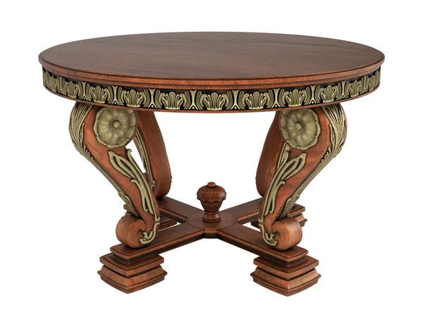 Antyczny drewniany stół — Zdjęcie stockowe