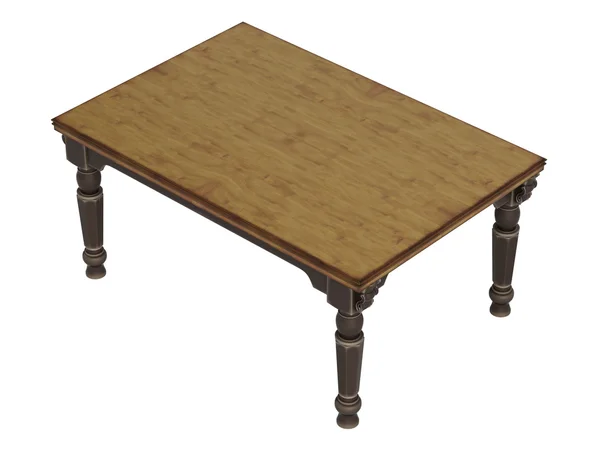 Antik fából készült asztal — Stock Fotó