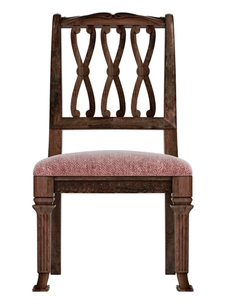 Cadeira de madeira antiga — Fotografia de Stock